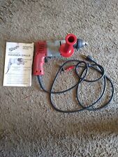 Milwaukee 5392-1 120V 3/8" Corded Electric Hammer Drill With Handle Works Great, used for sale  North Hollywood