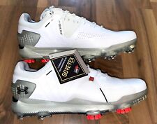 Nowe męskie buty golfowe Under Armour UA Spieth 4 GTX Gore-Tex 3022575 białe rozmiar 7, używany na sprzedaż  Wysyłka do Poland