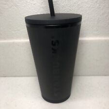 Usado, Copo frio acrílico Starbucks com palha, 16 oz - Preto fosco comprar usado  Enviando para Brazil