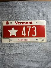 2009 vermont sheriff for sale  Scotts