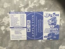 1999 200 everton for sale  Shipping to Ireland
