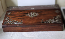 Antique mahogany writing for sale  FOCHABERS