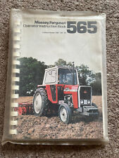 original massey ferguson 565 operators instruction manual for sale  Shipping to Ireland