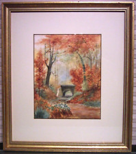Vintage watercolor painting for sale  Huguenot
