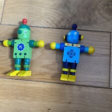 Wooden fkexi robots for sale  WALTON-ON-THAMES
