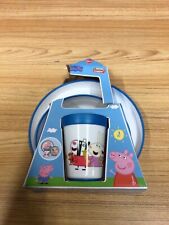 Peppa pig 3pcs for sale  MANSFIELD