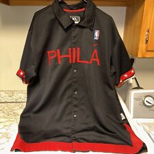 Nike Philadelphia 76ers Warm Up Shooting Shirt Size XL for sale  Shipping to South Africa