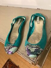 Ballerine tosca blu usato  Zanica