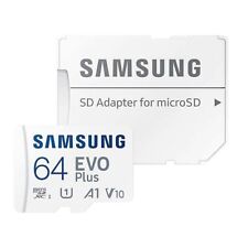 Usado, Samsung EVO Plus 64GB Micro SDXC - Cartão de memória de alta velocidade com adaptador SD comprar usado  Enviando para Brazil