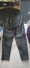 Leather biker trousers for sale  ROCHESTER