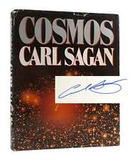 Carl Sagan COSMOS FIRMADO 1ª Edición Impresión Posterior segunda mano  Embacar hacia Argentina