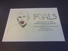 Foals concert poster for sale  SALFORD