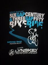 six gap century three gap fifty Lynskey Performance black L t shirt bicycle run for sale  Shipping to South Africa