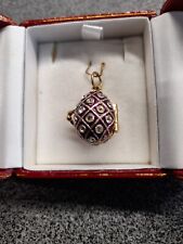 Plum enamel rhinestone for sale  ULVERSTON