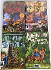 Land of Xanth x 4 Piers Anthony Tapa Dura 1a Edición (ex-biblioteca) Ruta Cubo segunda mano  Embacar hacia Argentina