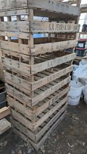 wooden veg crates for sale  BARNOLDSWICK