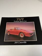 Tvr 280i convertible for sale  NEWCASTLE UPON TYNE