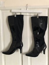 Black boots size for sale  GRAVESEND
