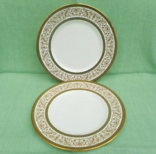 2 Minton "Aragon" dinner plates - 27 cm (10.5") diameter for sale  Shipping to South Africa