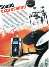 2008 anúncio impresso de Roland V-Drums TD-9S e TD-9SX V-Tour kit de bateria eletrônica comprar usado  Enviando para Brazil