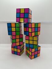 Lote de 7 Cubos Rompecabezas Tipo Rubik Paquete Colores Neón Brillantes Tipo Rubic segunda mano  Embacar hacia Argentina