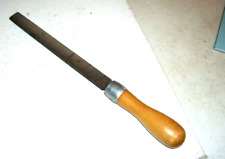 Lima de metal estándar plano superior de colección Nicholson 8 1/4" hecha en mango de madera de EE. UU. segunda mano  Embacar hacia Argentina