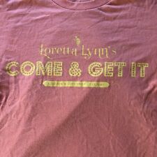 Usado, Camisa Loretta Lynn's Come & Get It - Tienda de Cocina y Regalos Naranja Para Mujer PEQUEÑA segunda mano  Embacar hacia Argentina