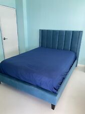 queen sized upholstered bed for sale  Palm Beach