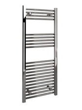 Used, Instinct Heated Towel Warmer Rail Radiator  800mm x 600mm Straight 22mm Chrome for sale  Shipping to South Africa