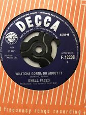 Small faces watcha for sale  READING