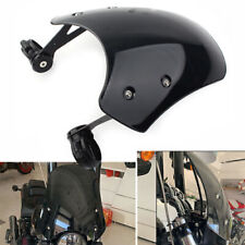 Motorcycle black windscreen for sale  Shipping to Ireland