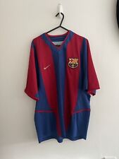 Camiseta de fútbol local original FC Barcelona 2002/03 M segunda mano  Embacar hacia Argentina