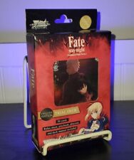 Weiss Schwarz Fate Stay Night Trial Deck sealed new unlimited blade works, used for sale  Shipping to Canada