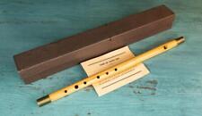 Vintage Handcrafted Beech Wood 16" Fife Flute Six Holes Original Box Care Card for sale  Shipping to South Africa