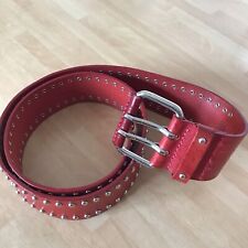 Reiss red leather for sale  SOUTH OCKENDON