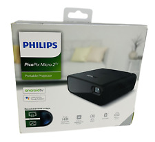 Philips PicoPix Micro 2TV Full HD LED Projektor Kompaktowy projektor Android TV HDMI na sprzedaż  Wysyłka do Poland