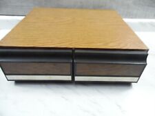 vhs storage faux wood grain for sale  Helenwood