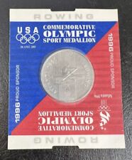Usado, Moeda de remo medalhão comemorativa olímpico Atlanta EUA 1996 - não aberta (NOVO) comprar usado  Enviando para Brazil