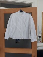 white frilly blouse zara for sale  CAMBRIDGE