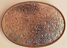 silver belt buckle western for sale  New Smyrna Beach