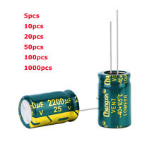 Używany, 6,3V ~ 450V 10uF ~ 10000uF Promieniowy kondensator elektrolityczny wysokiej częstotliwości LOW ESR na sprzedaż  Wysyłka do Poland