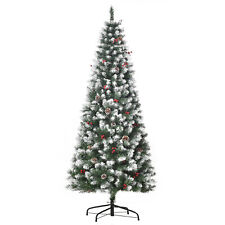 HOMCOM 6FT Artificial Christmas Tree Xmas Outdoor Decoration, Refurbished, used for sale  Shipping to South Africa