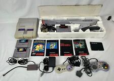 Usado, Consola Super Nintendo SNES con Super Scope, Mario World y The Simpson's segunda mano  Embacar hacia Argentina