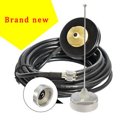 UHF 380-520MHz NMO Antenna NMO Mount to MINI UHF  RG58 Cable For Mobile Radio for sale  Shipping to Canada