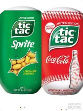 Tic Tacs Sprite 🍋 & Coca Cola 3,4 oz 98 g EDIÇÕES LIMITADAS X2 🇺🇸importação 🇬🇧 comprar usado  Enviando para Brazil