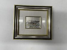 Engraving sailboat intaglio for sale  Monroe Township