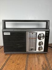 Radio Sony AM FM ICF-7280W de colección portátil probada funciona segunda mano  Embacar hacia Argentina