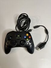 Original Xbox Controller S type Wired Black Official OEM With Breakaway Untested for sale  Shipping to South Africa