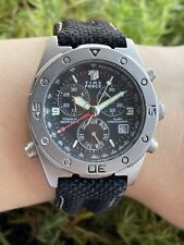 Reloj Time Force 6811 alarma cronógrafo cuarzo titanio para hombre 38 mm hecho en Suiza segunda mano  Embacar hacia Argentina