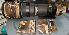 Lente Nikon AF-S Nikkor 200-400 mm f/4G IF-ED VR con cubierta de lente envolvente segunda mano  Embacar hacia Argentina